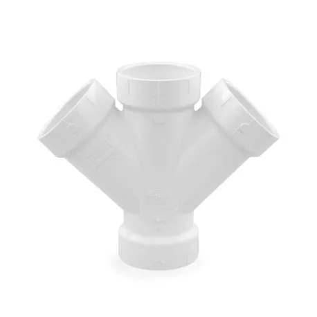 1-1/2″ PVC DWV Double Wye