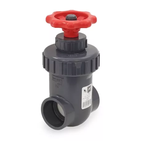 1-1/2″ PVC (Sch 80) Gate Valve, Socket