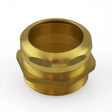 1-1/2″ Tubular x 1-1/2″ Male NPT Threaded Brass Adapter