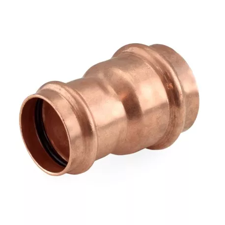 1-1/2″ x 1-1/4″ Press Copper Reducing Coupling, Made in the USA