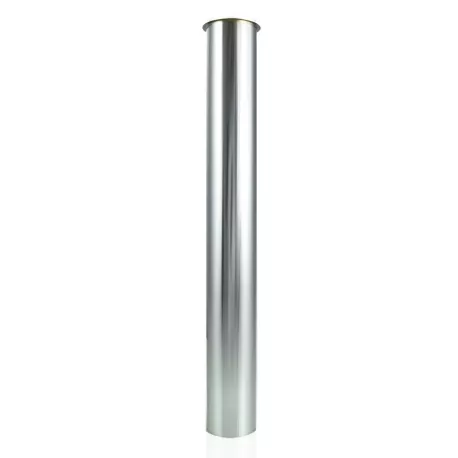 1-1/2″ x 12″, 17GA, Heavy-Duty Brass Tubular Flanged Tailpiece, Chrome Plated