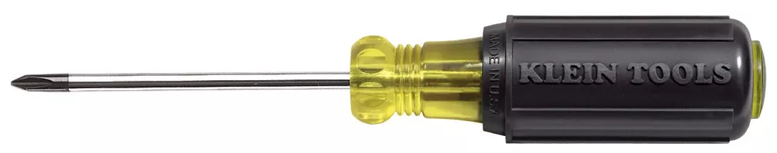 #1 Profilated Phillips-Tip Screwdriver 3″ Round-Shank (603-3)