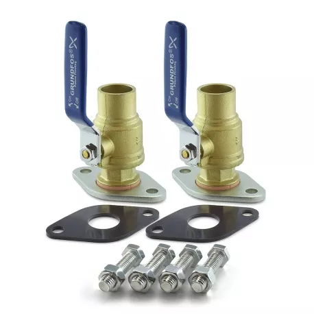 1″ Sweat Pump Isolation Valves (pair)