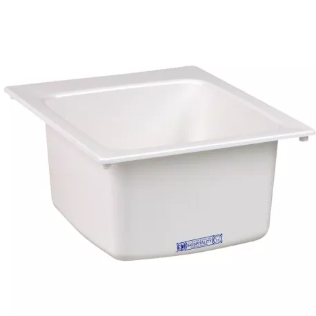 17″ x 20″ x 9.5″ Bar/Utility Sink, White