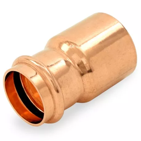 2″ FTG x 1-1/2″ Press Copper Reducer, Imported