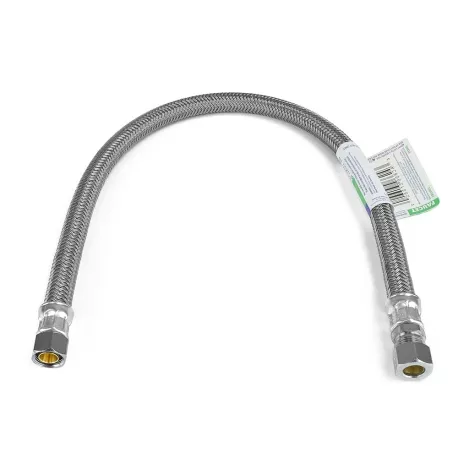 20″ Poly Braided Faucet Connector (3/8″ OD Compr. x 3/8″ Compr.)