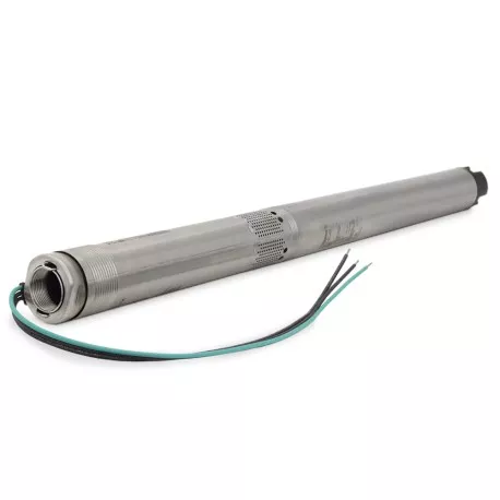 22SQE10-160, 3" Submersible Deep Well Pump, 200-240V, Rated 22 GPM/157ft Head, 1 HP, 4 Stages