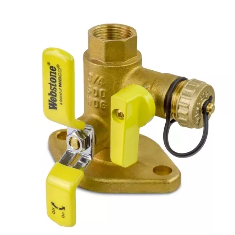 3/4″ IPS Isolator Flange Valve with Drain
