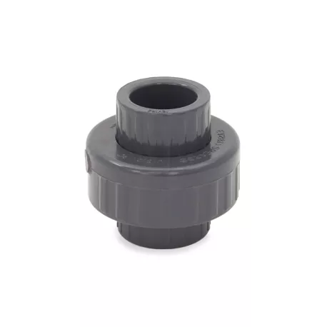3/4" PVC (Sch 80) Socket Union w/ EPDM O-ring