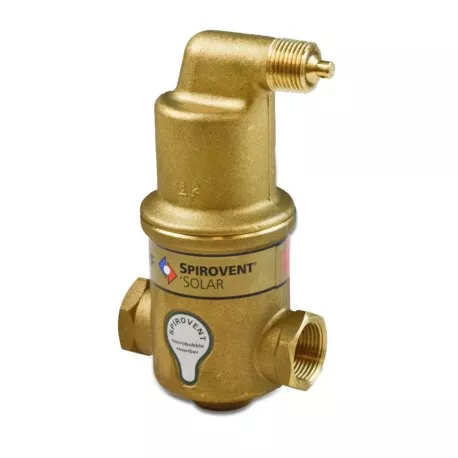 3/4″ Threaded, High-Temp Spirovent Jr Air Eliminator for Solar
