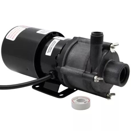 3-MD-HC Magnetic Drive Pump for Highly Corrosive, 1/12 HP, 115V