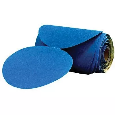 3M 36212 321U Abrasive Disc Roll 6 in 500 Grit Blue Stikit PSA