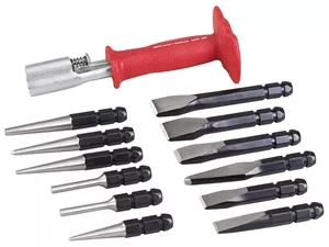 4605 OTC Tools 12 Pc. Stinger Quick Change Punch & Chisel Set