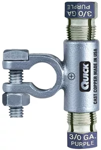 5302-005N QuickCable 2 GA Negative Flag Compression Battery Connector (5 Pack)