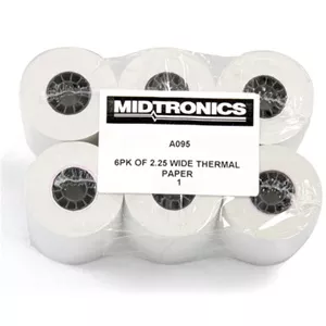A095 Midtronics 6-Pack Thermal Paper - Shop Today