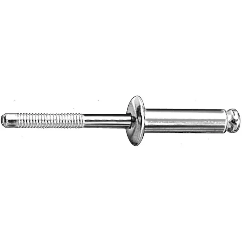 Auveco 11621 Peel‑Type Rivet 1/4 in Dia x 33/64‑19/32 in Grip Aluminum/Steel, OE Fit