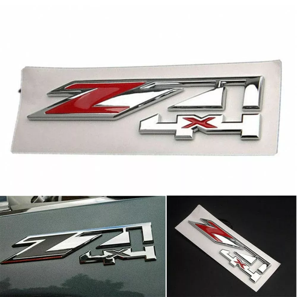 Chevrolet Silverado Emblem – Z71 4×4 Emblem