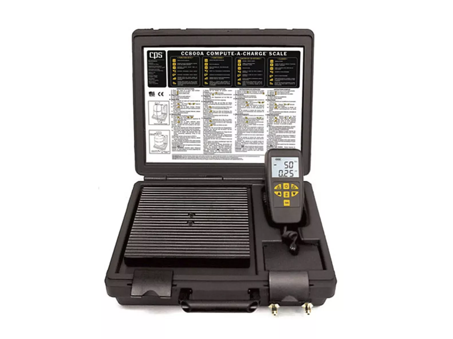 CPS Products CC800A Compute-A-Charge Automatic Programmable Charging/Recovery Scale
