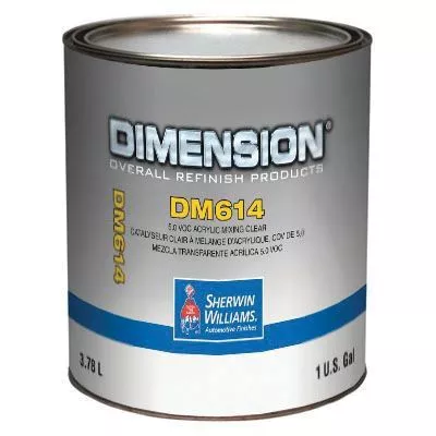 Dimension Mixing Toner DM614-1 1 gal Acrylic Enamel Clear Liquid