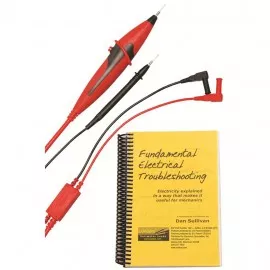 Electronic Specialties 181 Voltmeter Test Lead Kit with troubleshooting book