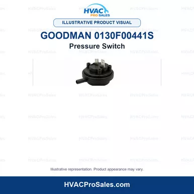 Goodman / Amana 0130F00441S Pressure Switch