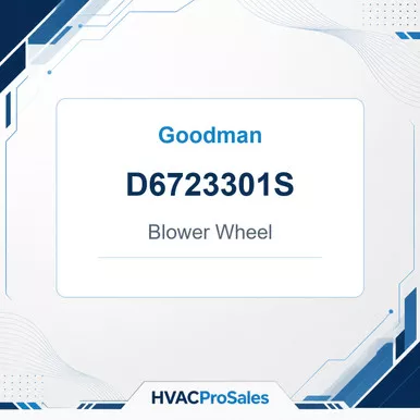 Goodman D6723301S Blower Wheel