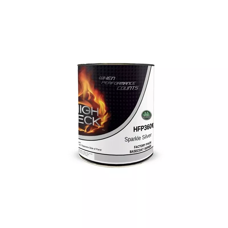 High Teck HFP360C-1 Sparkle Silver 1-gal Low VOC Urethane Basecoat