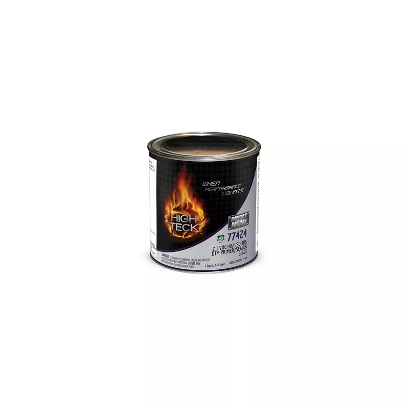 High Teck High Solids Primer/Sealer 77424-4 1 qt Black – 2K epoxy for quick sanding