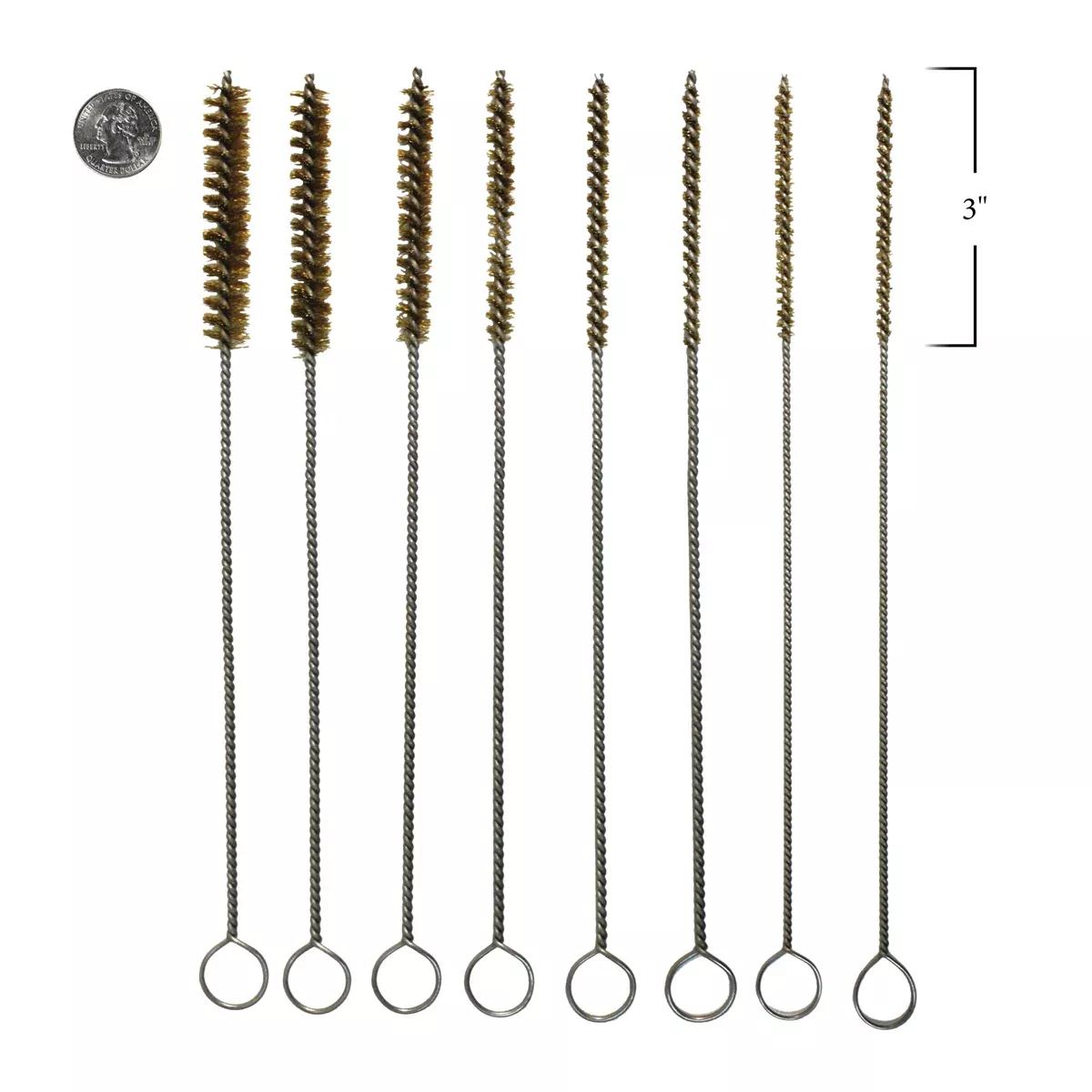 Innovative Products Of America Brass Micro Brush Set