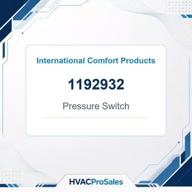 International Comfort Products 1192932 Pressure Switch