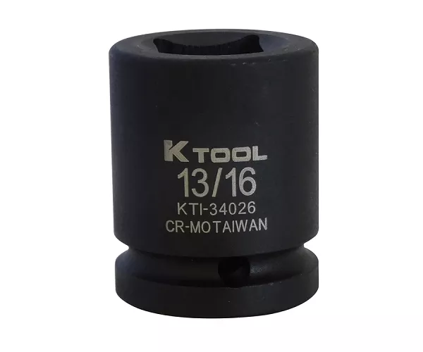 K Tool International 34026 - 3/4" Dr. x 13/16" Square Budd Wheel Impact Socket
