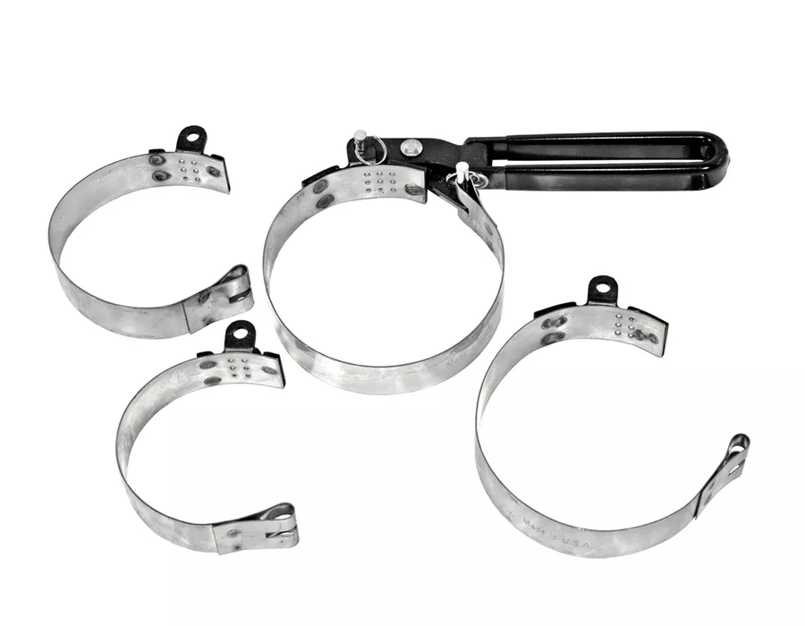 K Tool International 73600 - 4 Piece Interchangeable Oil Filter Wrench Set
