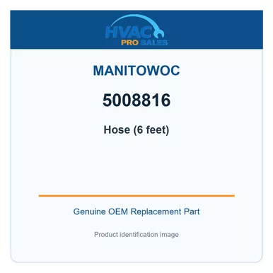 Manitowoc 5008816 Genuine OEM Hose (6 feet)