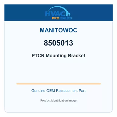 Manitowoc 8505013 Genuine OEM PTCR Mounting Bracket
