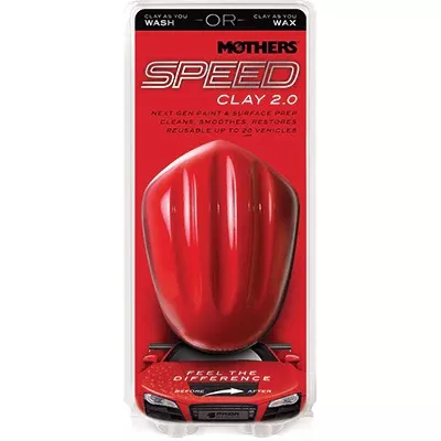 Mothers 17240 Speed Clay – 2.0 formula for paint restoration and surface prep in collision repair