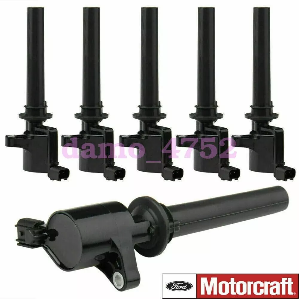 Motorcraft DG500 1L8Z-12029-AB Ignition Coil Ford Mercury Mazda 6pcs