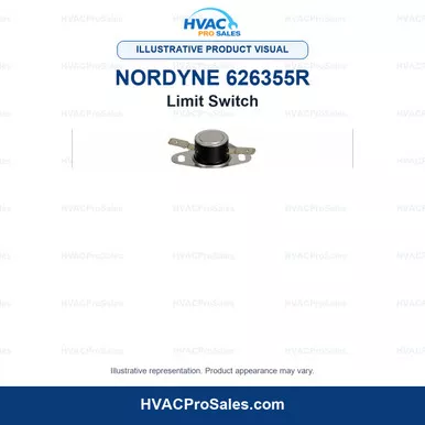 Nordyne 626355R Limit Switch