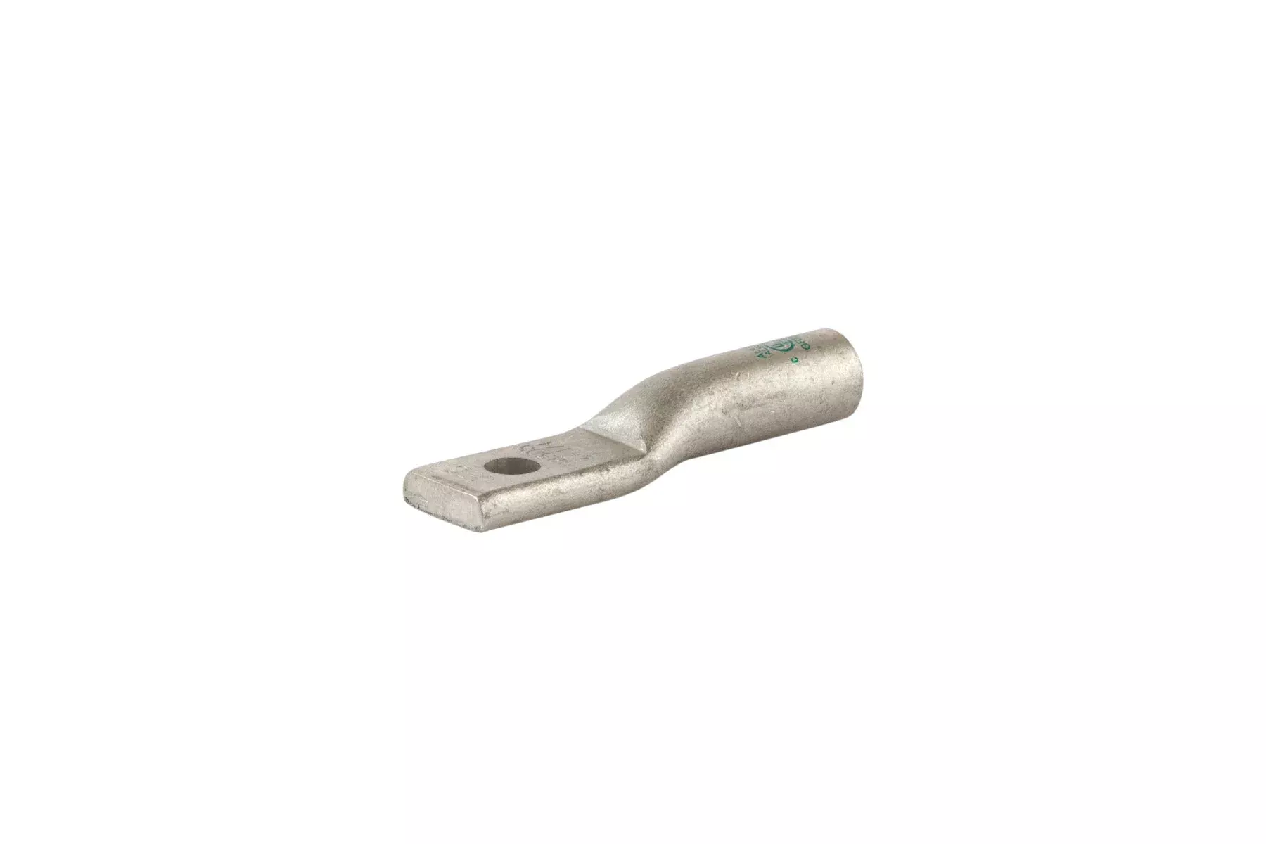 NSI AL4-14 Single-Hole Aluminum Barrel Compression Lug, 4 AWG, 1/4” Mount, AL/CU