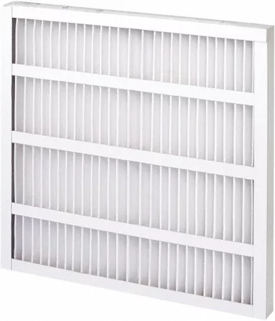 Pleated Air Filter: Wireless Pleated, MERV 8, Synthetic, 35% Efficient, 24" High, 24" Wide, 2" Deep (Min. Order: 12 Filters)