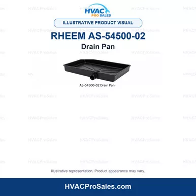 Rheem / Ruud AS-54500-02 Drain Pan