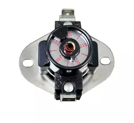 Supco AT014 Snap-Action SPST Adjustable Limit Control Thermostat, Open on Rise