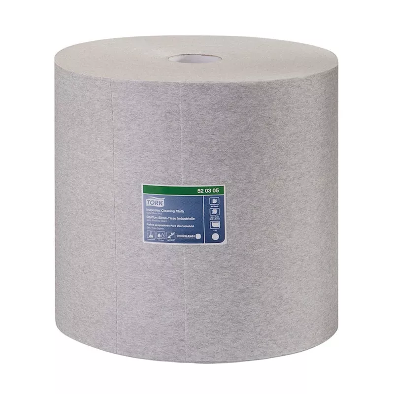 Tork / SCA Tissue Tork 520305 Giant Roll Industrial Cleaning Cloth, 15 in Dia x 1163.75 ft L x 12.6