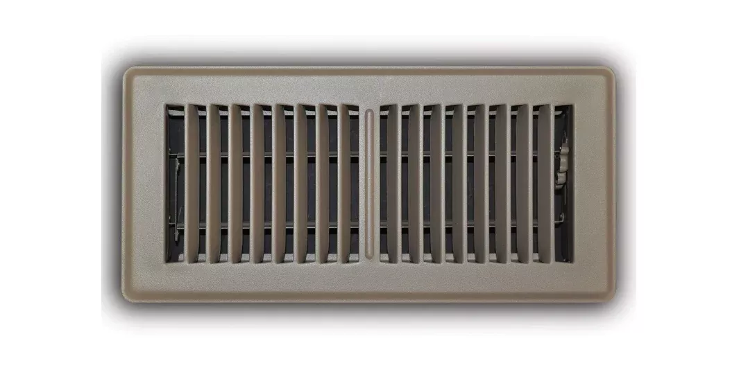TRUaire 150MB04X10 4″ x 10″ Supply Register, Non-Scuff Brown