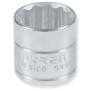Urrea Professional Tools SAE Socket, 3/8 Drive, 12-Point, 1