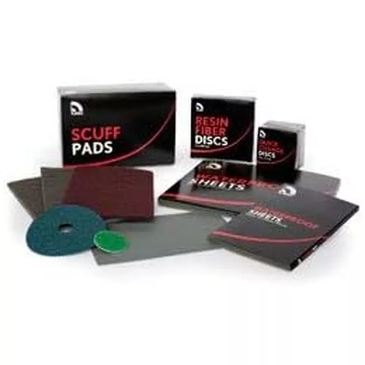 USC 60000 Scuff Pad 9 in x 6 in Red
