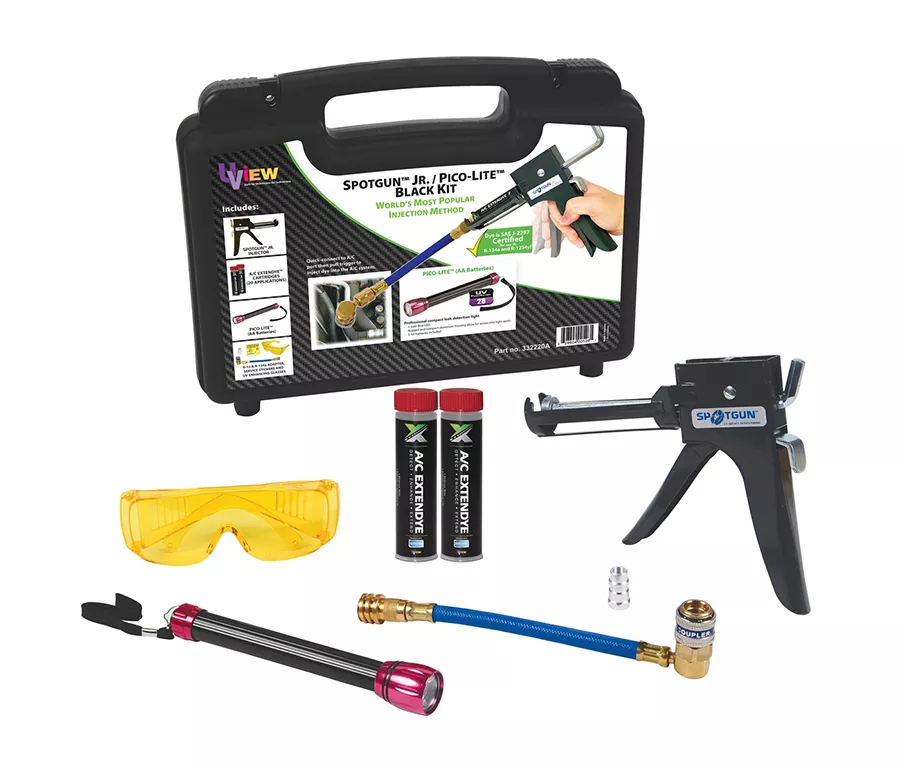UView 332220A - Spotgun Jr. UV Leak Detection Kit With ExtenDye & Pico-Lite