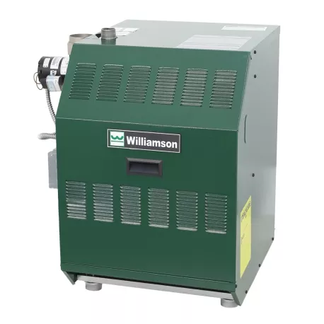Williamson GWI Series 3 Hot Water Gas Boiler, Power Vent, 42,000 BTU, 84% AFUE, Nat Gas