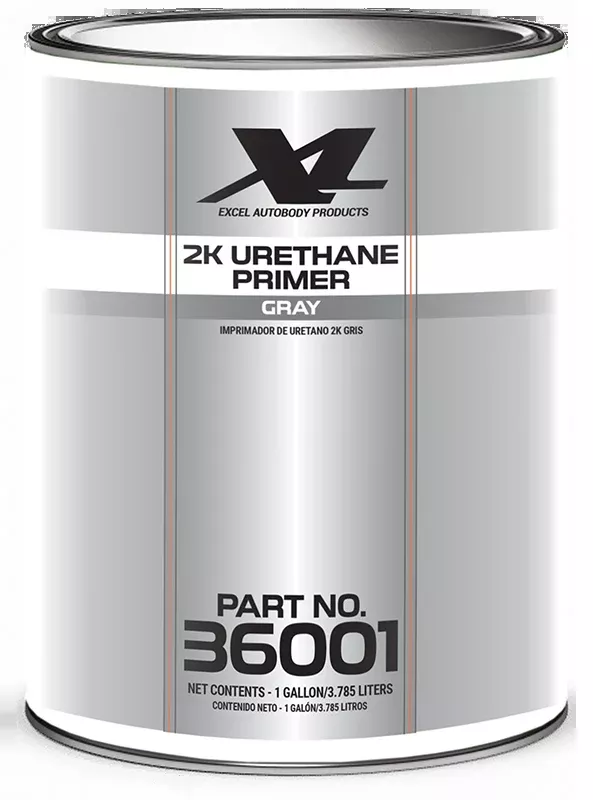 X-L Products 2K HS Urethane Prime Gray Gallon 36001