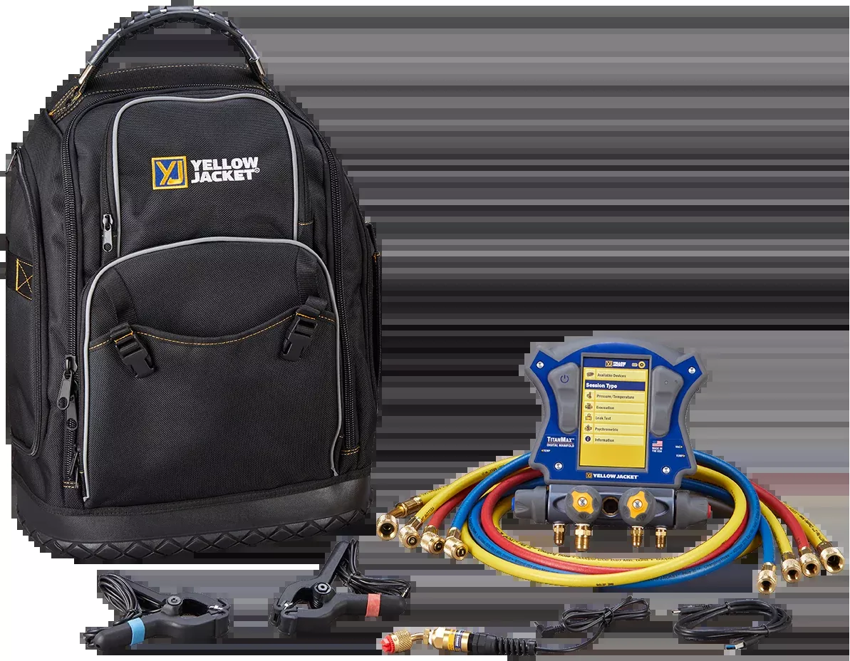 Yellow Jacket 40880 TITANMAX™ Digital Manifold Kit