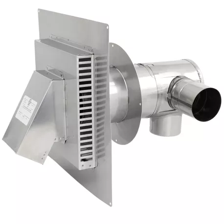 Z-Vent Concentric Vent Kit w/ 3″ Fresh Air Intake and 3″ Exhaust